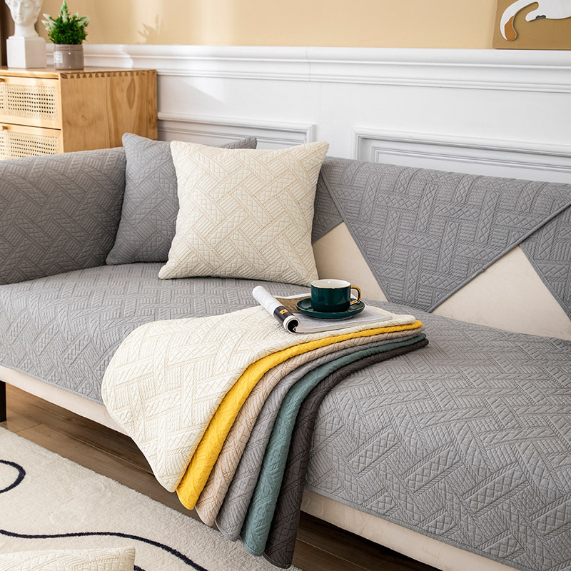 بلون عدم الانزلاق غطاء أريكة ق - مراجعة Sofas وسعره