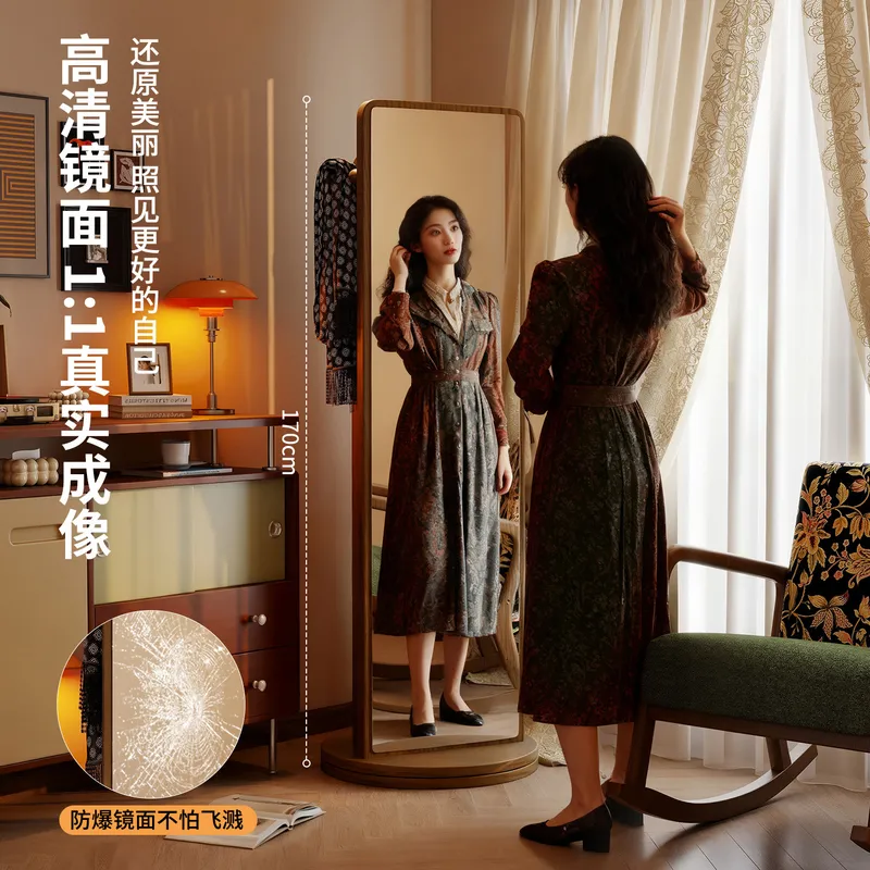 مرآة أرضية دوارة مربعة الشكل ب - مراجعة Full Length Mirror Jewelry Armoire وسعره