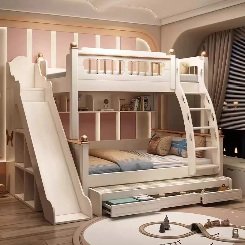 سرير بطابقين خشبي مقاس 135x190 - مراجعة King Size Bed Frame With Storage Drawers وسعره