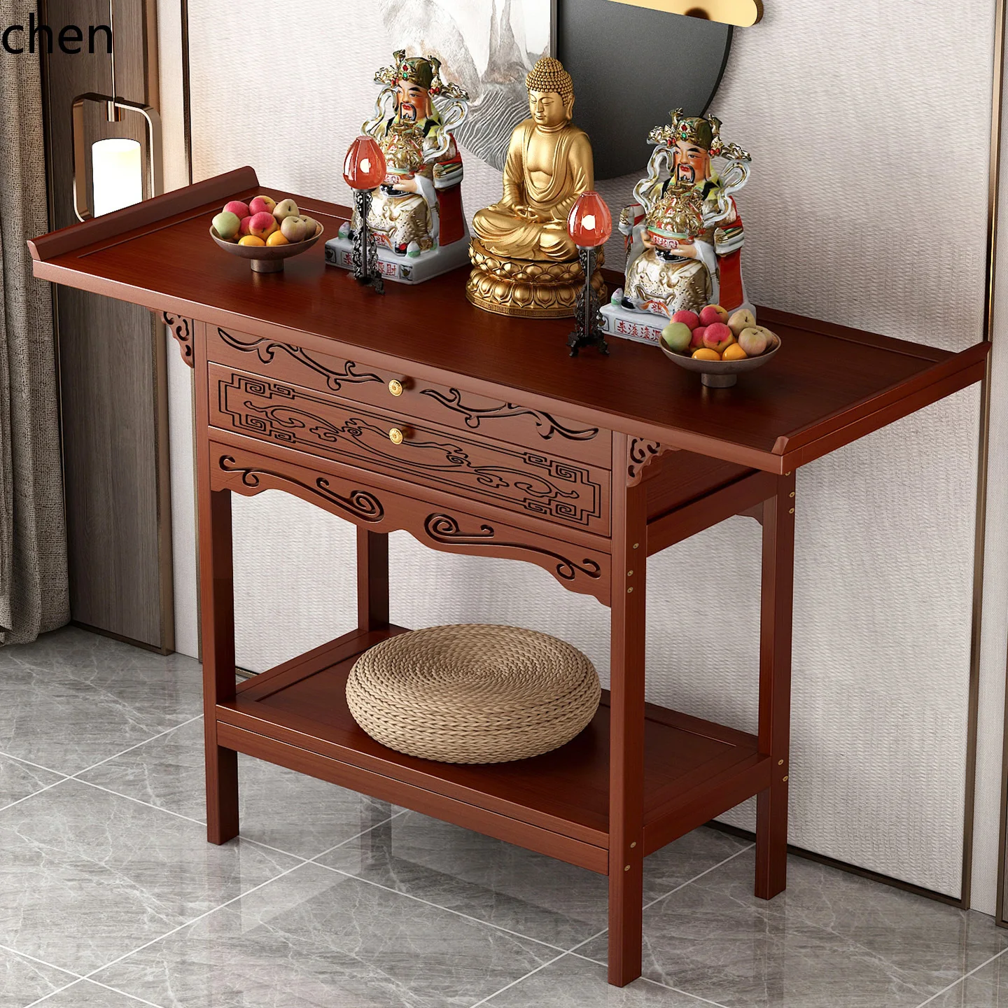 طاولة بودا للعبادة المنزلية مع - مراجعة Tables وسعره